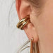 No Piercing Ear Cuff Set in Gold